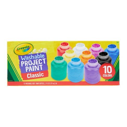 Crayola สีน้ำ 10 สีแบบขวด