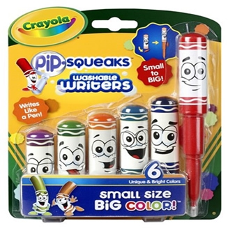 Crayola ปากกาเมจิก ยืดได้หดได้ 6สี