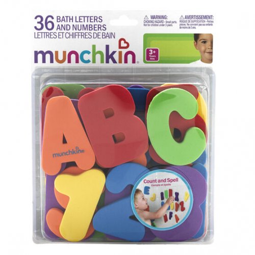 Munchkin Bath Letters and Number