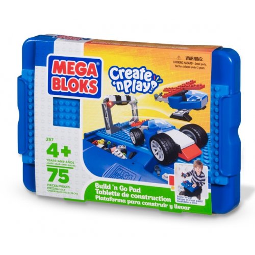 Mega Bloks BUILD 'N GO PAD, ลาย: เด็กผู้ชาย