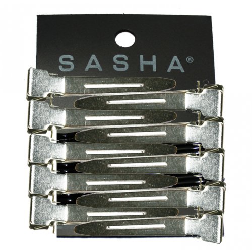 Sasha กิ๊ปโลหะขนาดเล็ก 1.5 นิ้ว แผงละ 12 ชิ้น