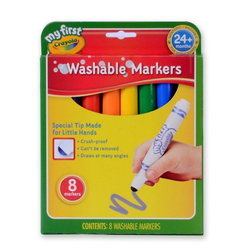 Crayola สีเมจิกหัวกลมมน 8 สี