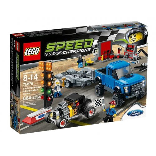 Lego Ford F-150 Raptor & Ford Model A Hot Rod #75875