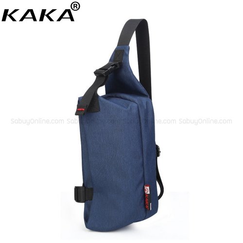 KAKA KAKA กระเป๋าสะพายคาดอก สไตล์เกาหลี รุ่น 99002, สี: น้ำเงิน