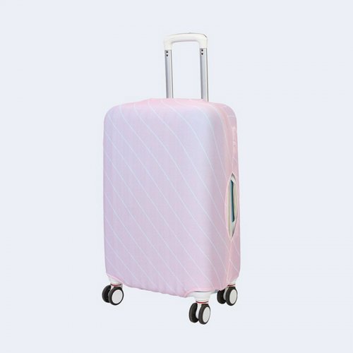 ผ้าคลุมกระเป๋าเดินทางแบบยืด ป้องกันฝุ่นและรอยขีดข่วน สำหรับกระเป๋าเดินทาง ขนาด 22"-24" (M)