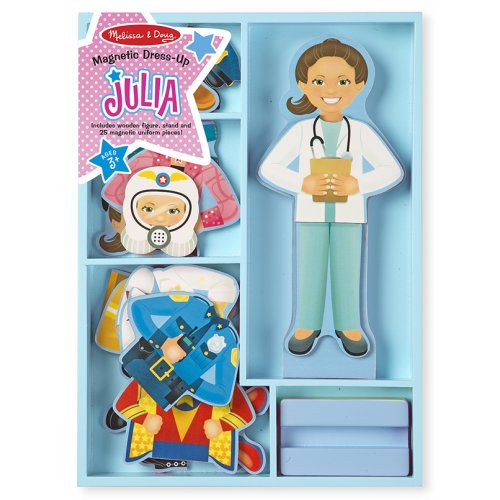 Melissa and Doug Magnetic Dress-up Role Play, แบบ: Julia