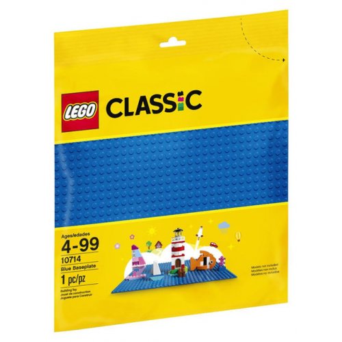 Lego Blue Baseplate #10714