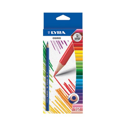 LYRA ดินสอสีไม้แท่งสามเหลี่ยม 12 สี