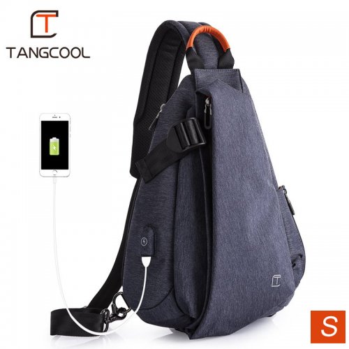 Tangcool TANGCOOL กระเป๋าคาดอก กันน้ำ รุ่น TC-901 (S), สี: น้ำเงิน